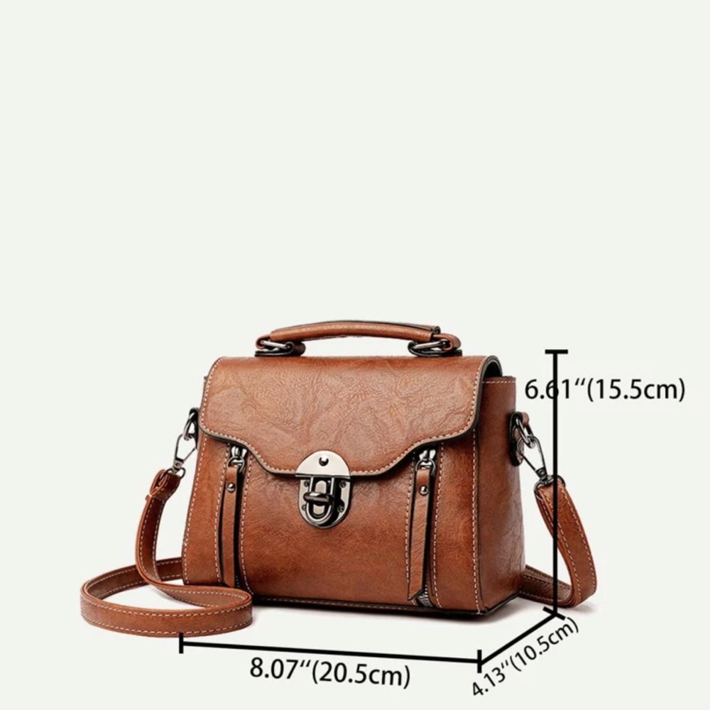 Yogodlns New  Crossbody Bag For Women PU Leather Small Square Bag